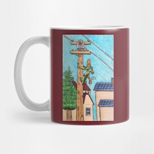 Electrician Robot Mug